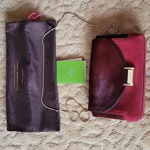 Kate Spade cross body - Burgundy red